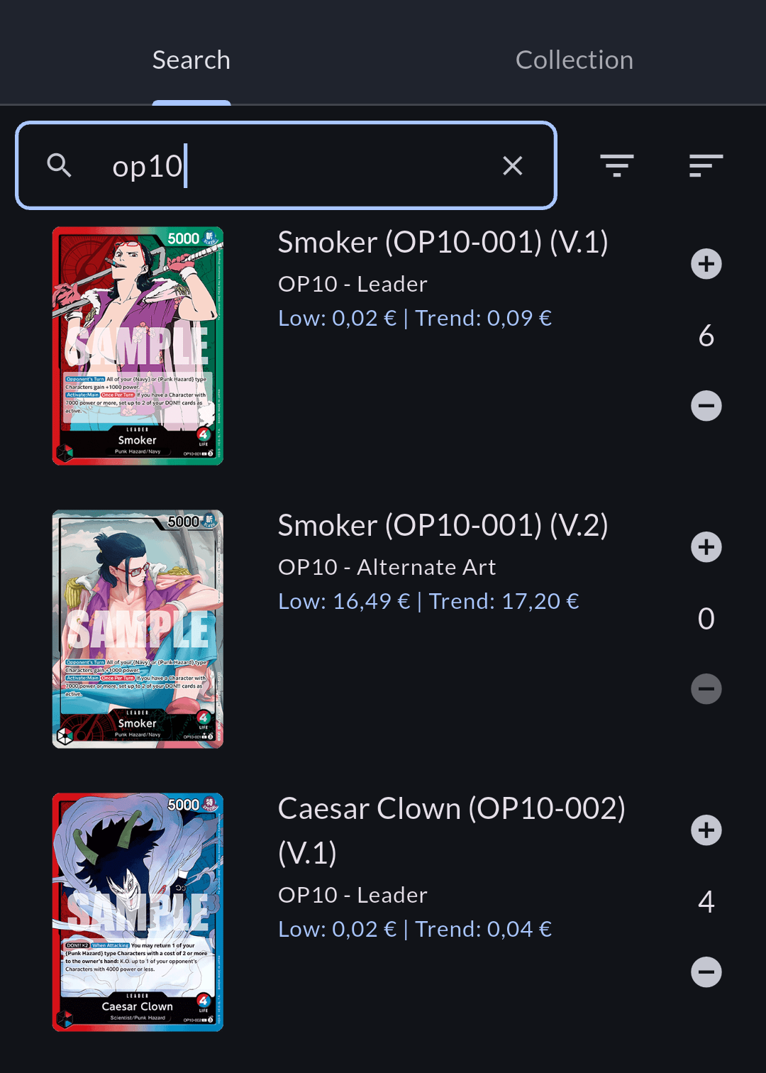 Smart Filtering & Search